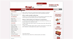 Desktop Screenshot of krupi.cz